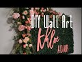 DIY Grass Wall | Budget Friendly🧐