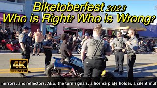 Biketoberfest 2023 Who is right & Who is wrong?
