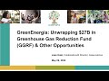 GreenEnergia: Unwrapping $27B in Greenhouse Gas Reduction Fund (GGRF) &amp; Other Opportunities