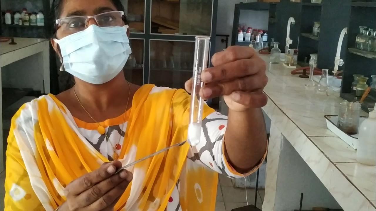 identification test of carbonate YouTube