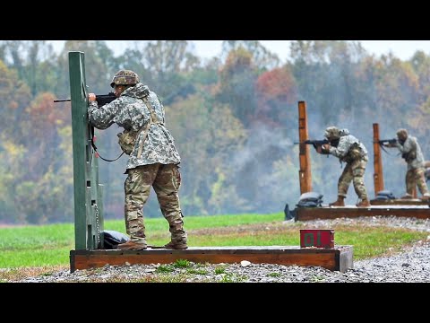 US Army Cadet Live fire . Ranger Challenge 2021