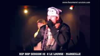 P.O.G feat Blacky Blaak - Coeur et Ames @ Live Hip Hop session#2 - Le Lounge - Marseille