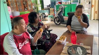 INTAN DILARANG REWEL POKOKE SARAPAN SAKONONE ‼️wes goreng tahu jek nyuwun sayur tahu