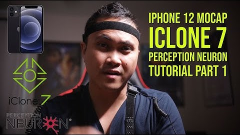 Perception Neuron to Iclone