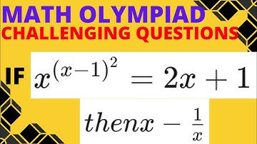 Algebra|A Nice Problem To Solve|Math Olympiad Questions @AyaansMath