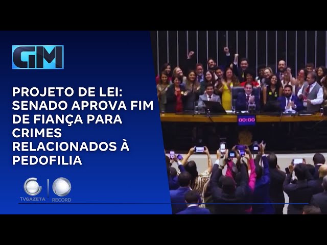 Senado aprova fim de fiança para crimes relacionados a pedofilia