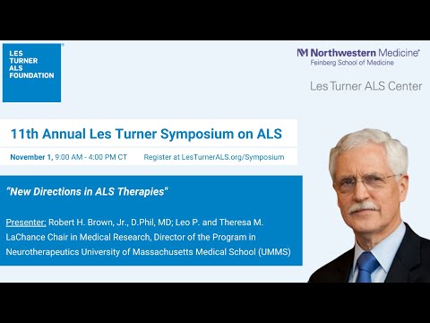 Keynote - New Directions in ALS Therapies