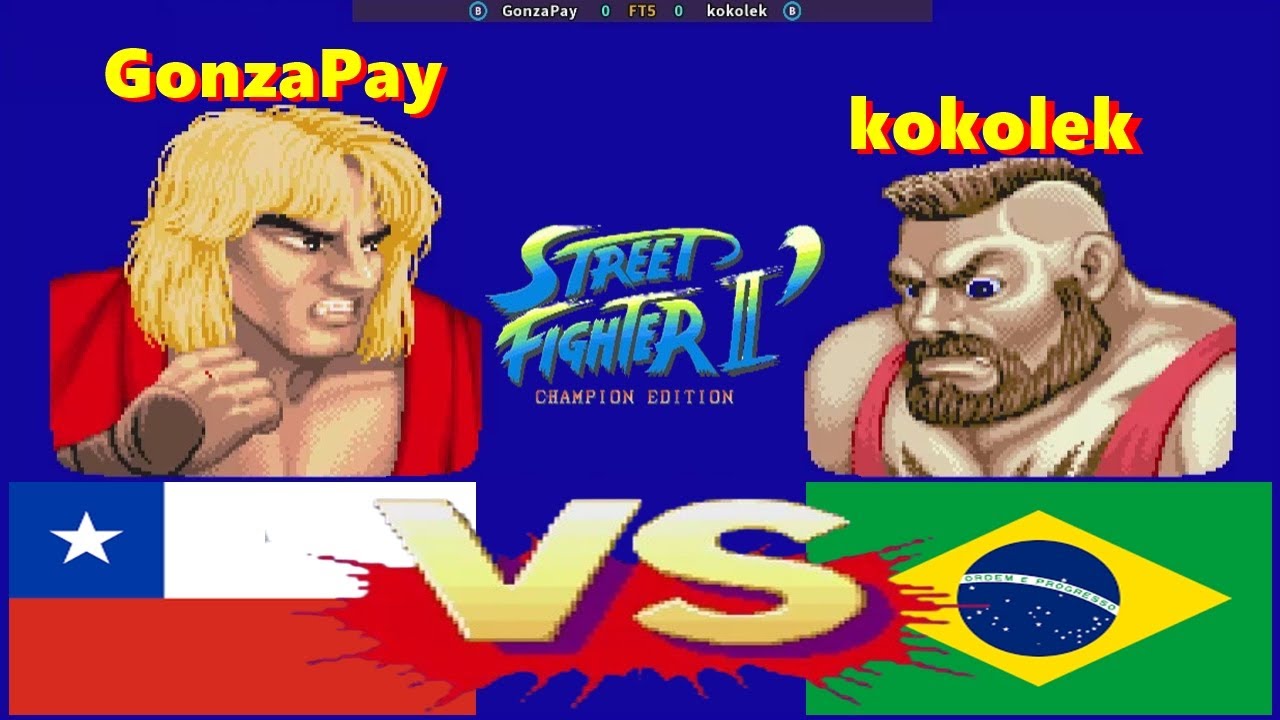 Street Fighter II' - Champion Edition- GonzaPay vs kokolek FT5