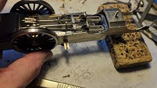 Joy valve gear on LNWR Precursor chassis