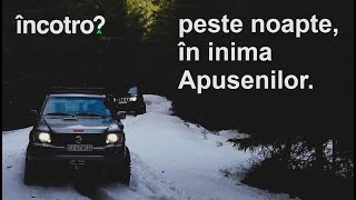 Off-road la zăpadă: Am campat iarna în inima munților Apuseni | Jeep Nissan Toyota winter overland