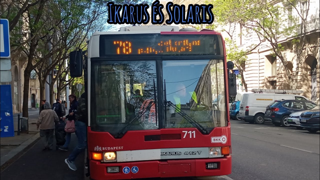 Utazás a 70-es és a 78-as trolival