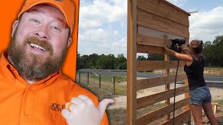 April Wilkerson's Horizontal Fence Is Finished - Fence Expert Reacts