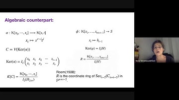 "Divisor class group of Hankel determinant rings" by Maral Mostafazadehfard (UFRJ)