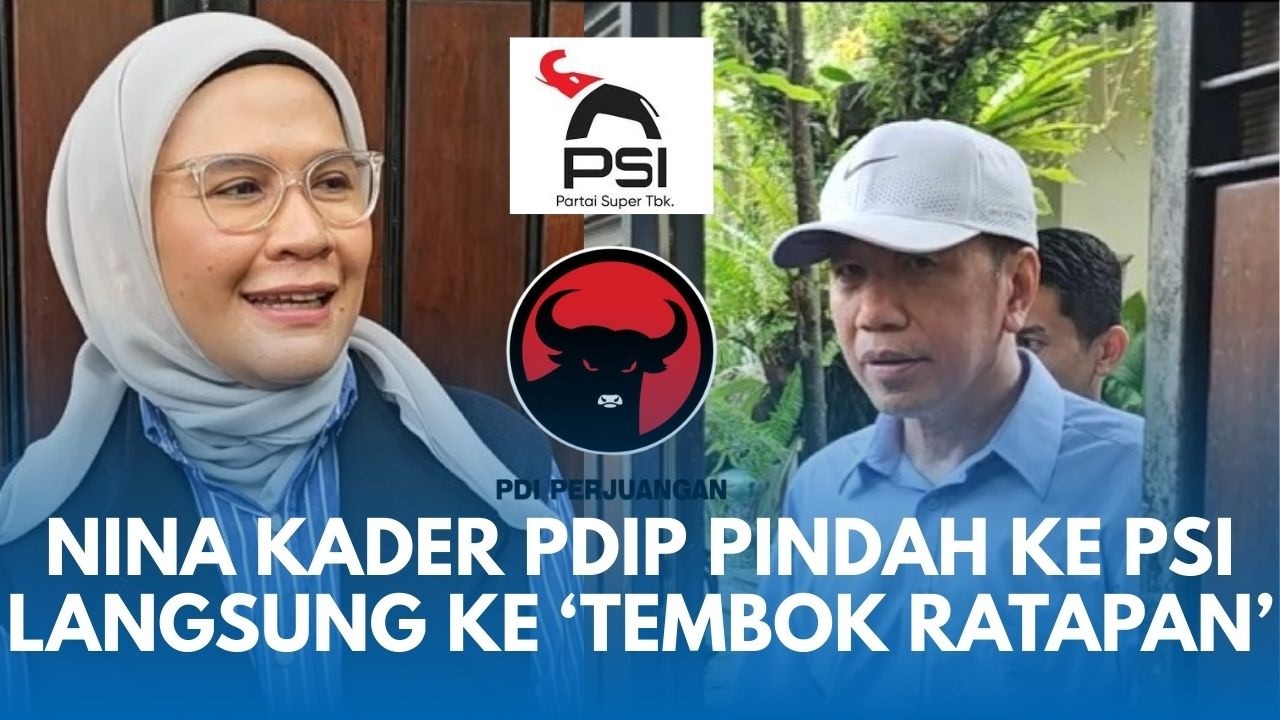 BREAKING! Nina Eks Bupati Indramayu Tinggalkan PDIP! Pindah ke PSI Temui Jokowi di 'Tembok Ratapan'