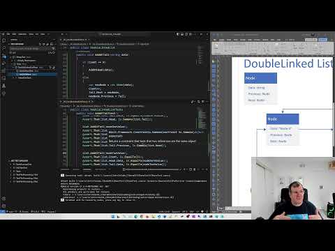 Aula 148: Data Structures - Double Linked List (Part 3: Add at Tail)