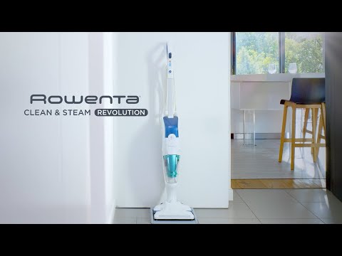 ROWENTA I Clean & Steam Revolution : un aspirateur vapeur à l'action 2-en-1  