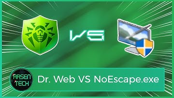 Dr. Web Antivirus VS The NoEscape.exe Malware | Antivirus Test
