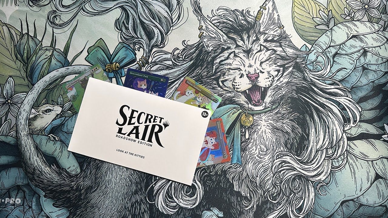 MTG Secret Lair Unboxing | LOOK AT THE KITTIES (MagicCon 2023