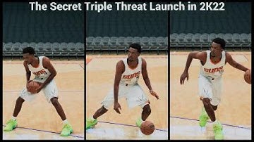 NBA 2K22 Tutorial: The best triple threat launch move nobody knows about!
