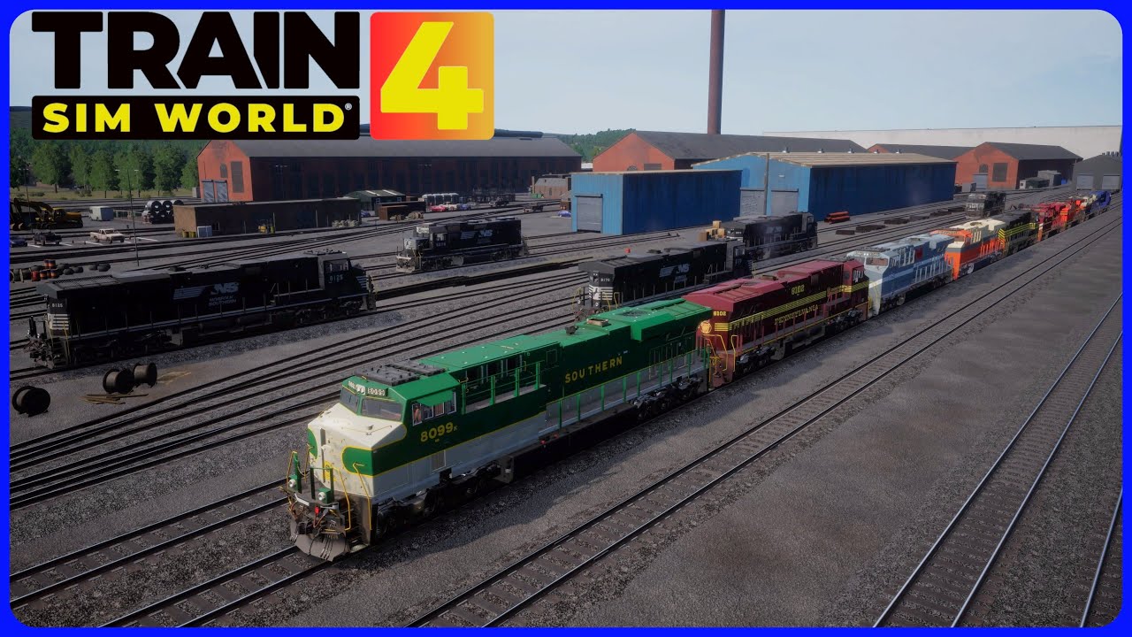 TRAIN SIM WORLD 4 Horseshoe Curve Scenario 6 Altoona Allocation