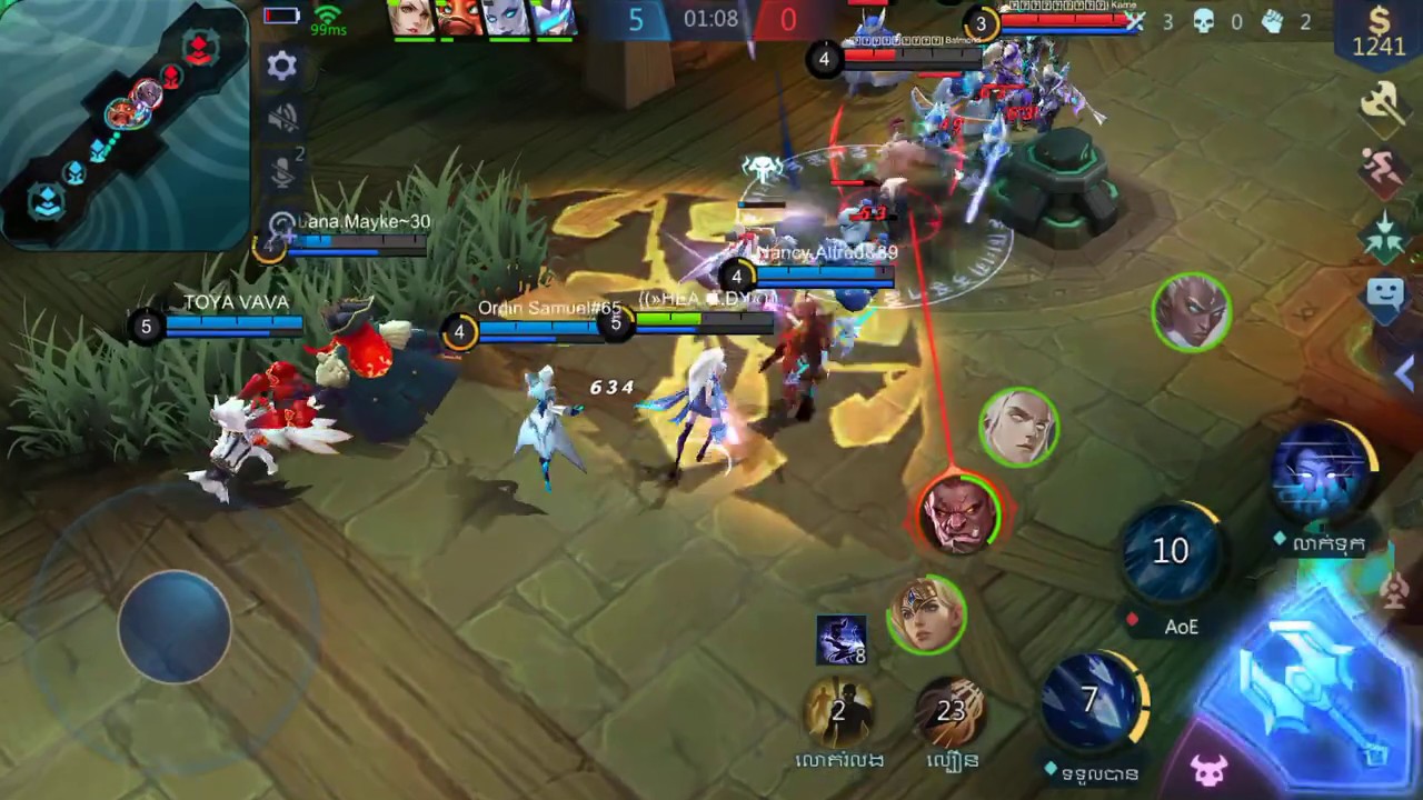 MIYA MVP Mobile Legend Khmer play Games MLBB 🇰🇭