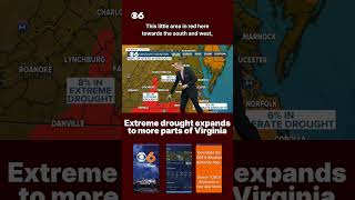 86% of Virginia is now in a severe drought
