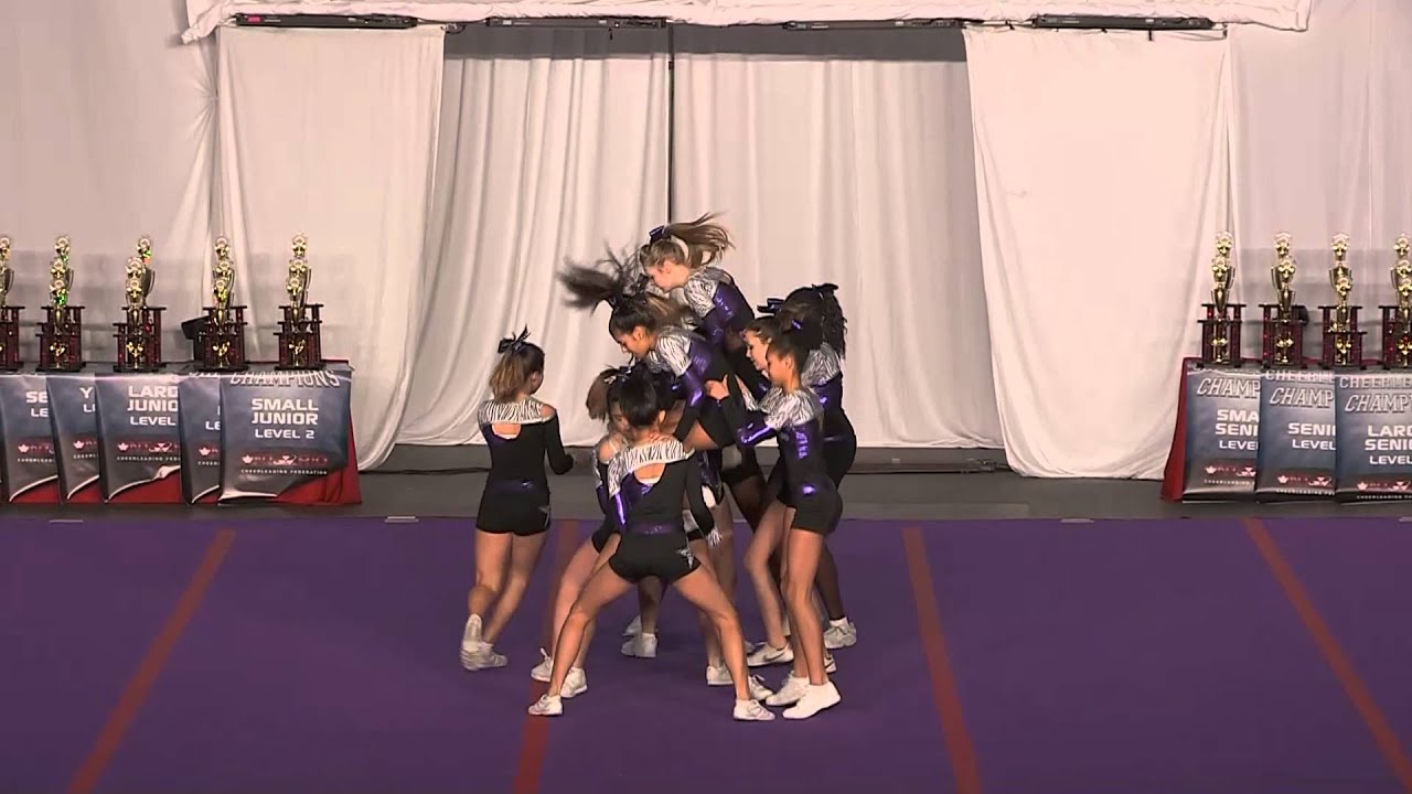 OCF Provincials 2013 Thunder AS Cheerleading AS JR2 YouTube