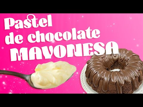 USAMOS MAYONESA PARA HACER UN PASTEL DE CHOCOLATE😅 | COMO HACER PASTEL DE CHOCOLATE USANDO MAYONESA