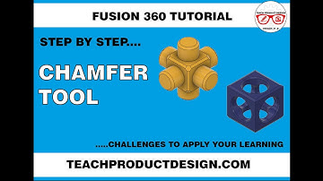 FUSION 360 How to use the CHAMFER tool ? | Very simple....Step by Step guide. FREE MODELS!!