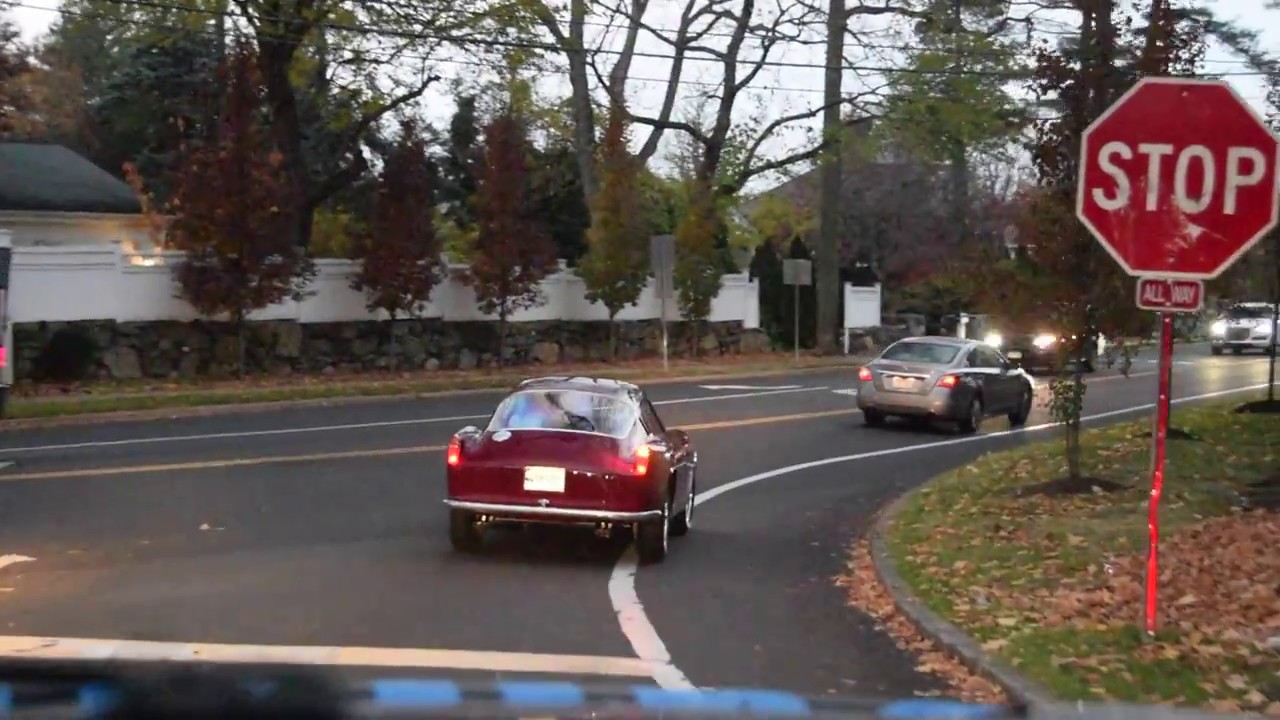 Driving Behind a Ferrari 250 TDF