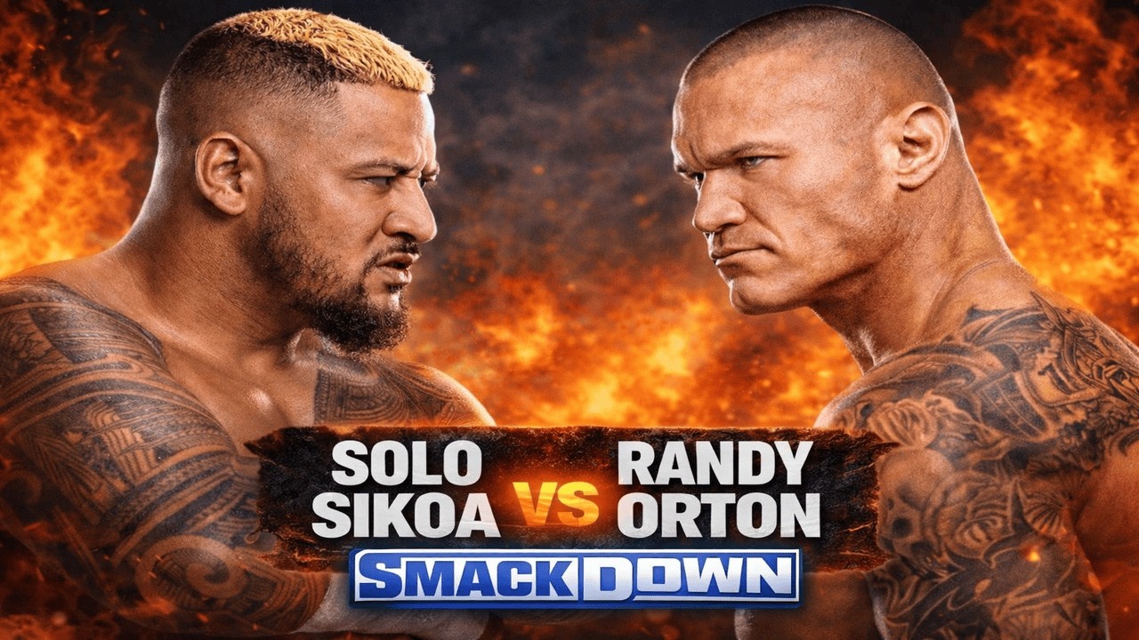 Randy Orton vs Solo Sikoa – Brutal SmackDown Fight | @WWE2K25 PS5 #wwe #shorts #viral 4k60
