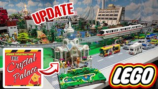 LEGO UPDATE - THE CRYSTAL PALACE CONSTRUCTION UPDATE AND NEWS ABOUT THE PARK RELOCATION