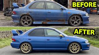 Rebuilding a Subaru Impreza in 10mins