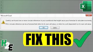 Quickly Find and Fix Circular References in Excel