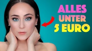 MAKE UP PRODUKTE UNTER 5€ | FULL FACE MAKE UP | DROGERIE | Hatice Schmidt