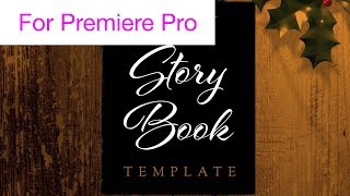 Storybook Opening and Closing Transitions - Motion Graphics Template