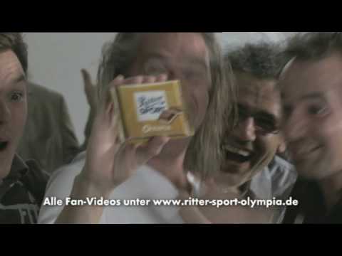 Chiara Engel im Ritter Sport Olympia Werbespot auf PRO 7