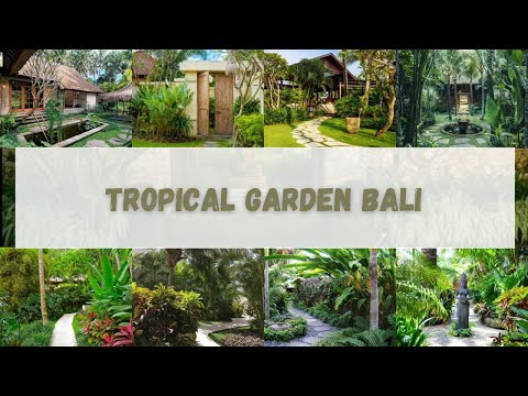 INSPIRASI DESAIN TAMAN TROPIS BALI