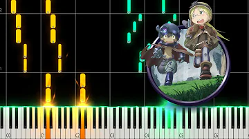 Deep In Abyss | Made In Abyss Op PIANO TUTORIAL (Sheet in the description)