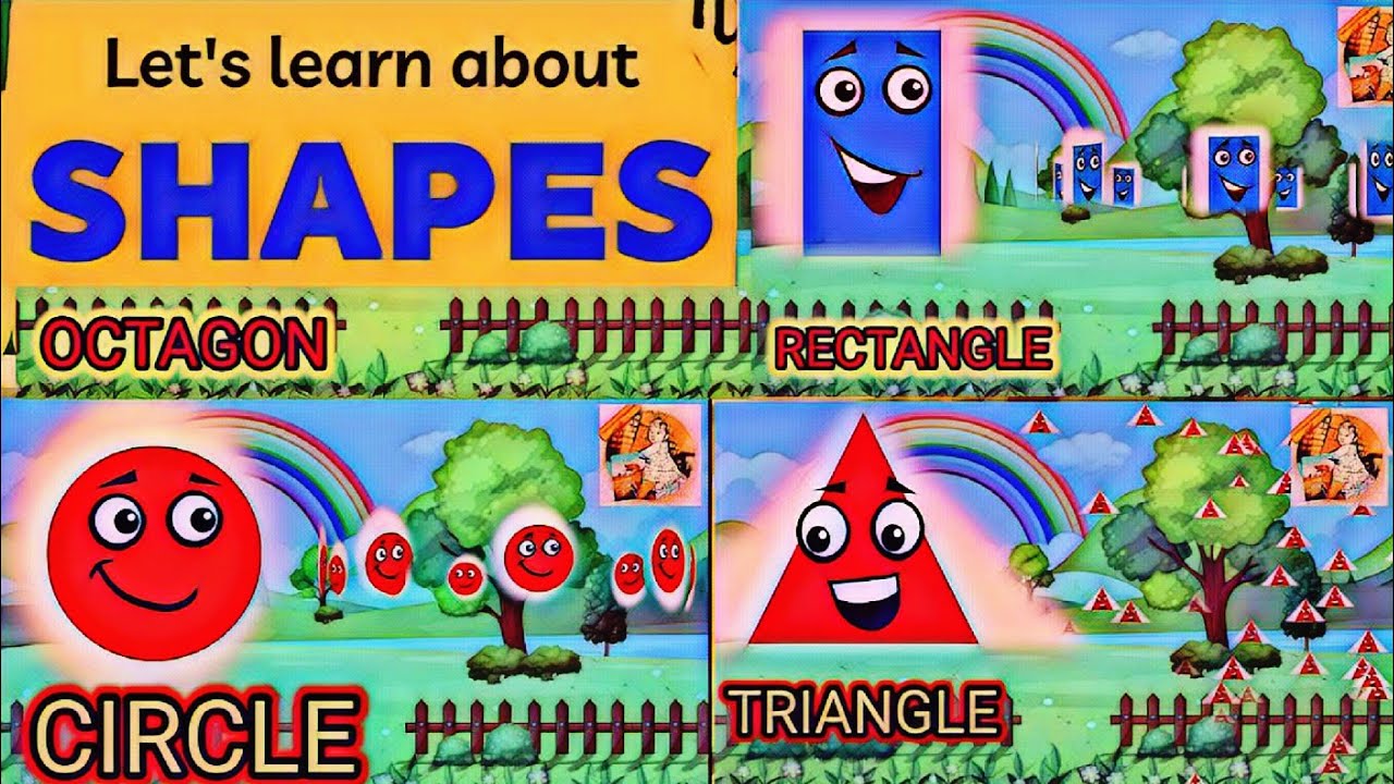 (NEW) We are Shape !! Learn Shapes ,Hi I Am Circle, Hi I Am Square And ...