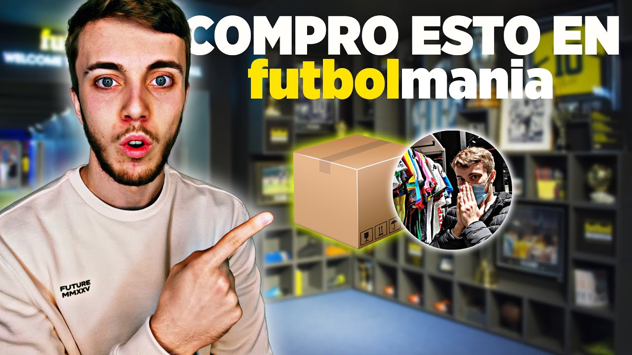🛍️DE COMPRAS EN FUTBOLMANIA, LA TIENDA DE FÚTBOL MÁS GRANDE DE EUROPA| Logas21