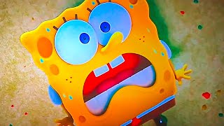 Spongebob Freezes In Fear At The Roller Coaster - Scene Recap