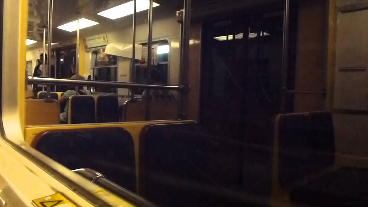 Stockholm Metro C6 Train Ride: Hornstull-Tekniska Högskolan