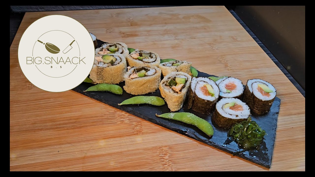 Sushi Snaack Tempura Roll & Makis airfryer sushi snack YouTube