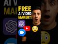 “Free AI Video Maker – बिना Editing Skill के VIDEO बनाओ (Zero Cost)!” #shorts #kartiktechvision