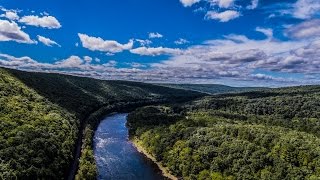 Delaware River Drone