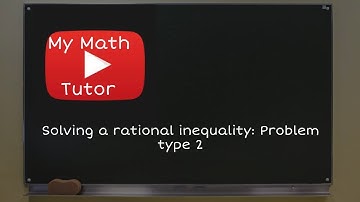 ALEKS | Solving a rational inequality: Problem type 2