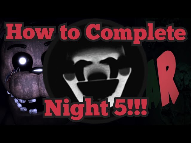 Nights 4, 5, and CUSTOM NIGHT in Roblox FNAF Forgotten Memories 