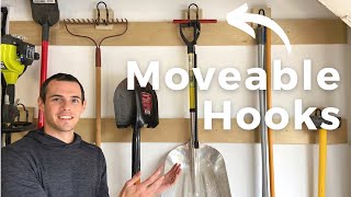 How to Build a Garden Tool Storage Wall with French Cleats