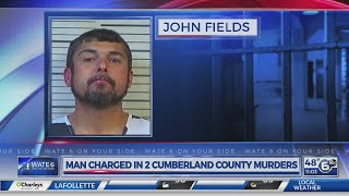 Man charged in 2 Cumberland County murders